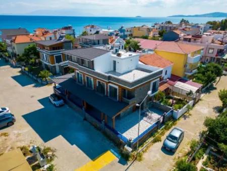 Ürkmez Freistehender Garten Am Strand Ultra Luxury 3 1 Villa Zum Verkauf