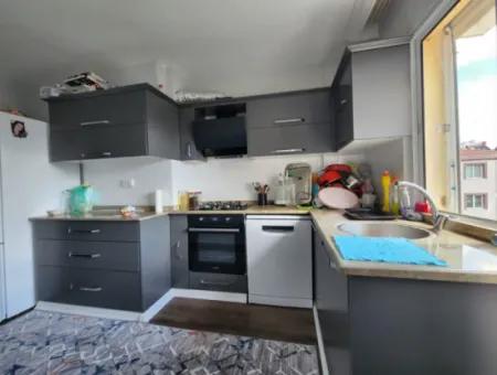 Ürkmez Center Aufzug Sommer Winter Wohnbar Fuıı Deniz Zu Verkaufen 3 1 Wohnung