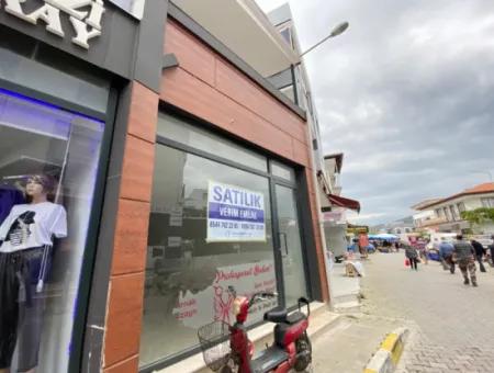 75 Mertre Shop Zum Verkauf Im Zentrum Von Ürkmez