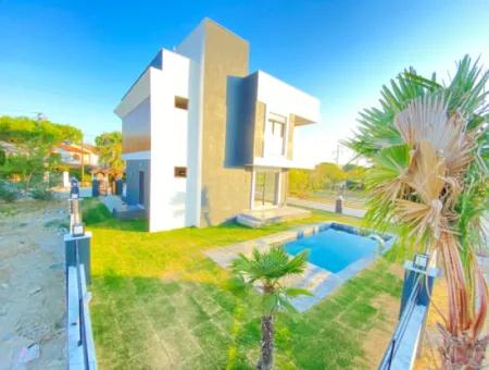 4 1 Villa Zum Verkauf In Seferihisar Sığacık Mit Freistehendem Einzelpool Full Sea