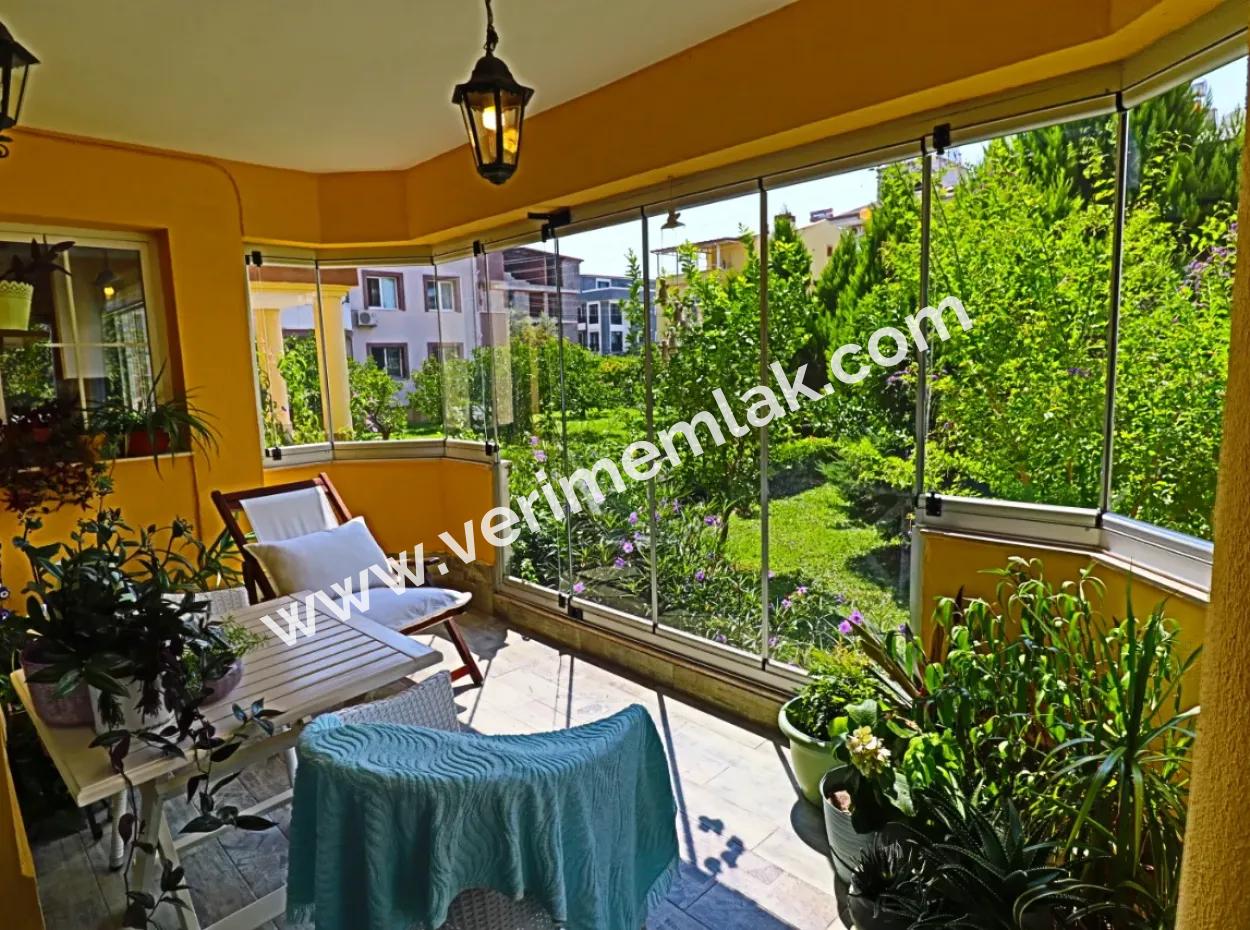 İzmir Seferihisar Ürkmez Merkez De Ground Floor For Sale 3 1 Apartment