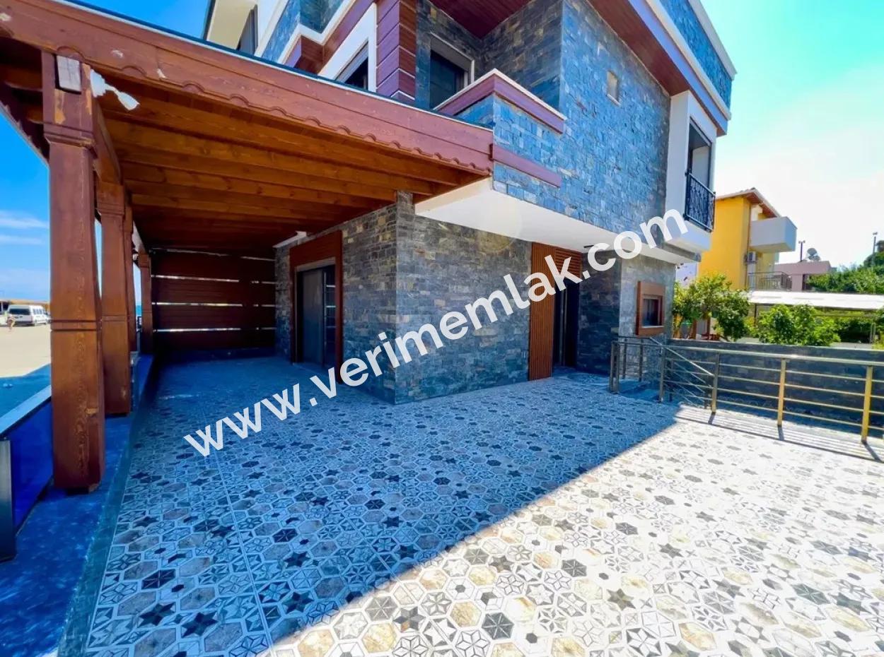 Ürkmez 20 M To The Sea Sea View Underfloor Heated 3 1 Villa For Sale