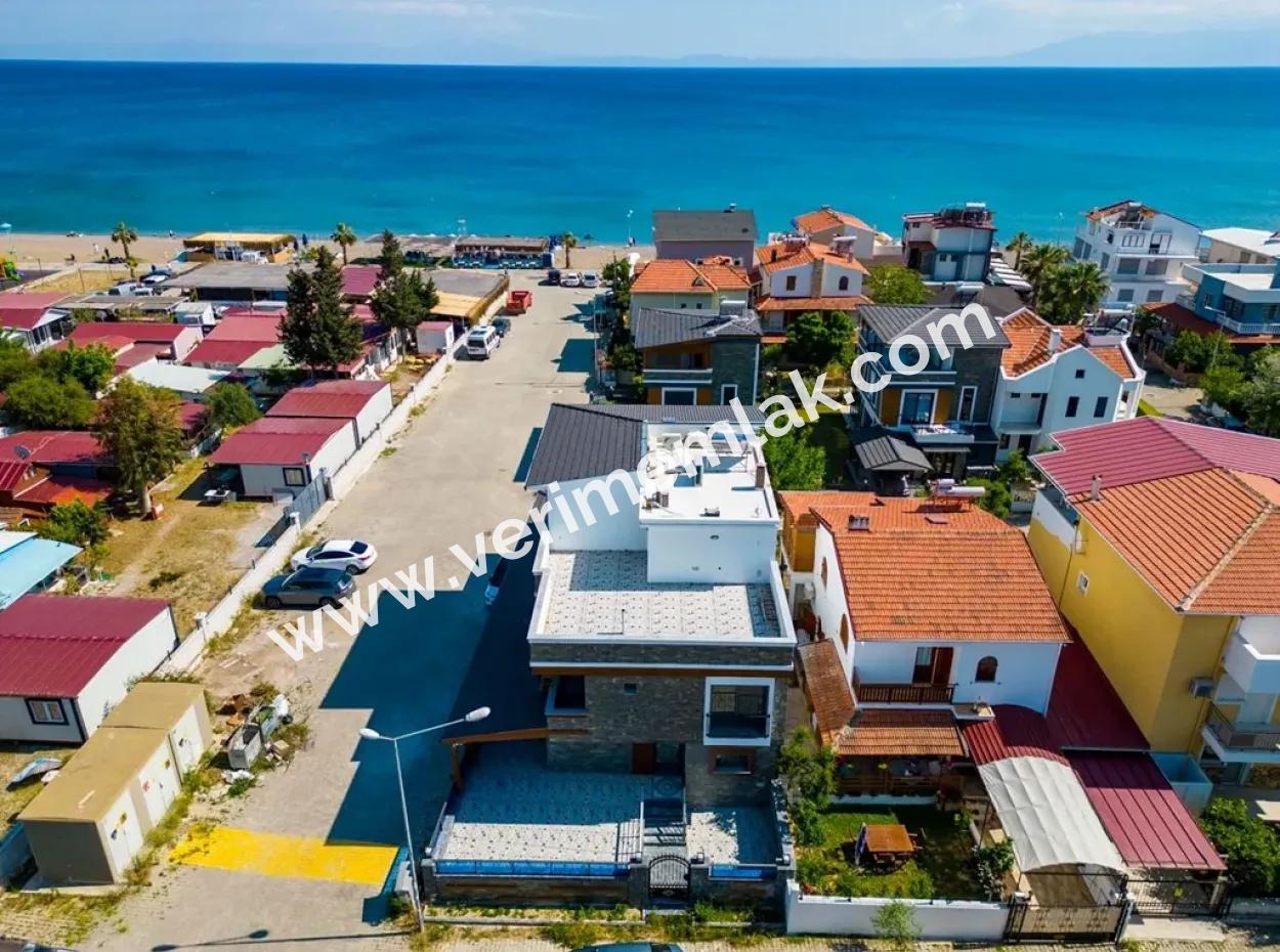 Ürkmez 20 M To The Sea Sea View Underfloor Heated 3 1 Villa For Sale