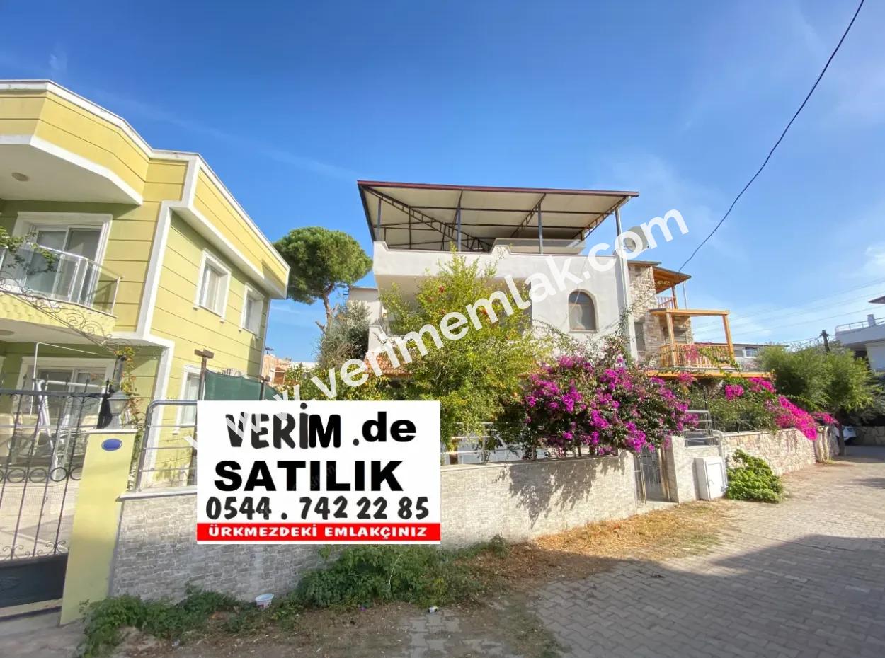 4 1 Villa For Sale With Mustakil Geneş Bahçeli In Doğanbey By The Sea