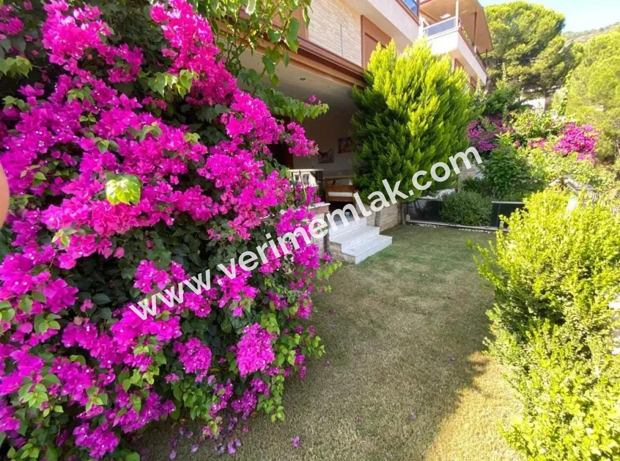 3 1 Villa For Sale On The Land Side With Garden And Pool In Özdere Havacılar