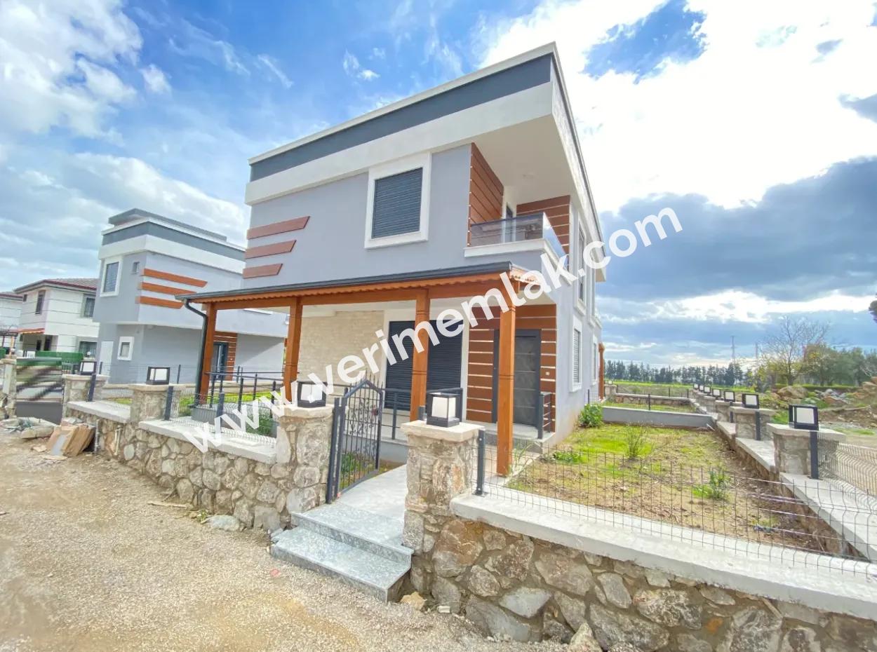 3 1 Villa For Sale In Doganbey With Detached Large Garden