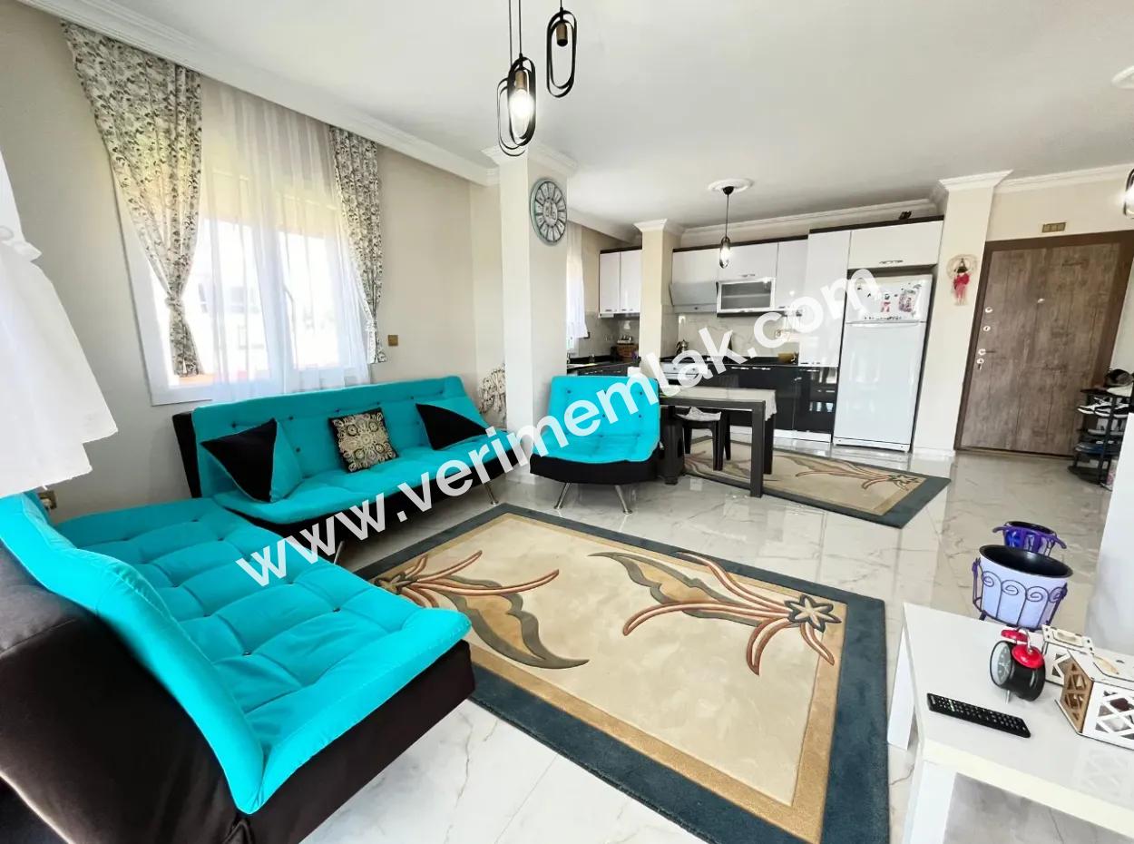 3 In 1 Apartment Duplex With Large Terrace With Sea City View In Ürkmez