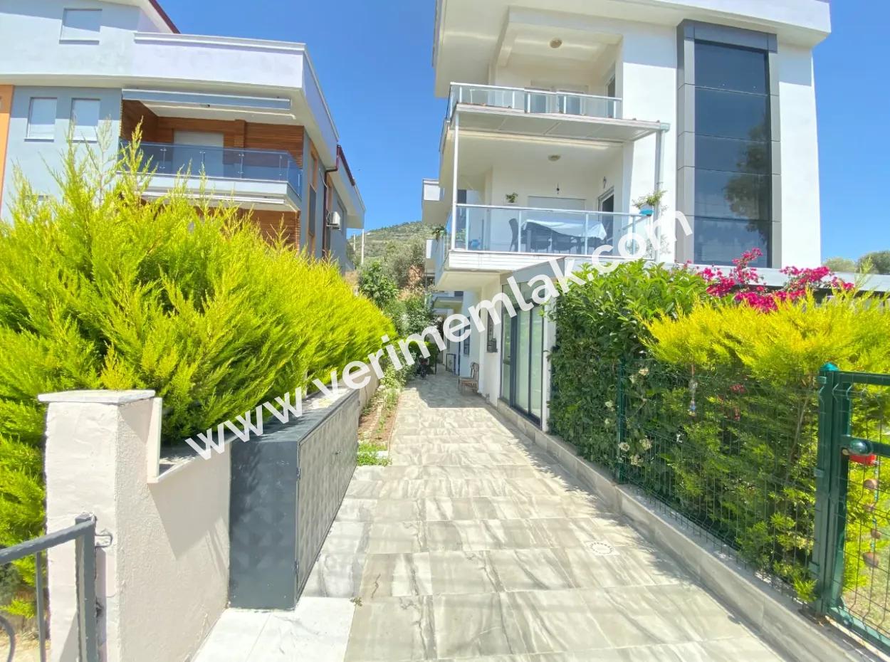 2 1 Roof Duplex For Sale With Full Sea View In Ozdere Center