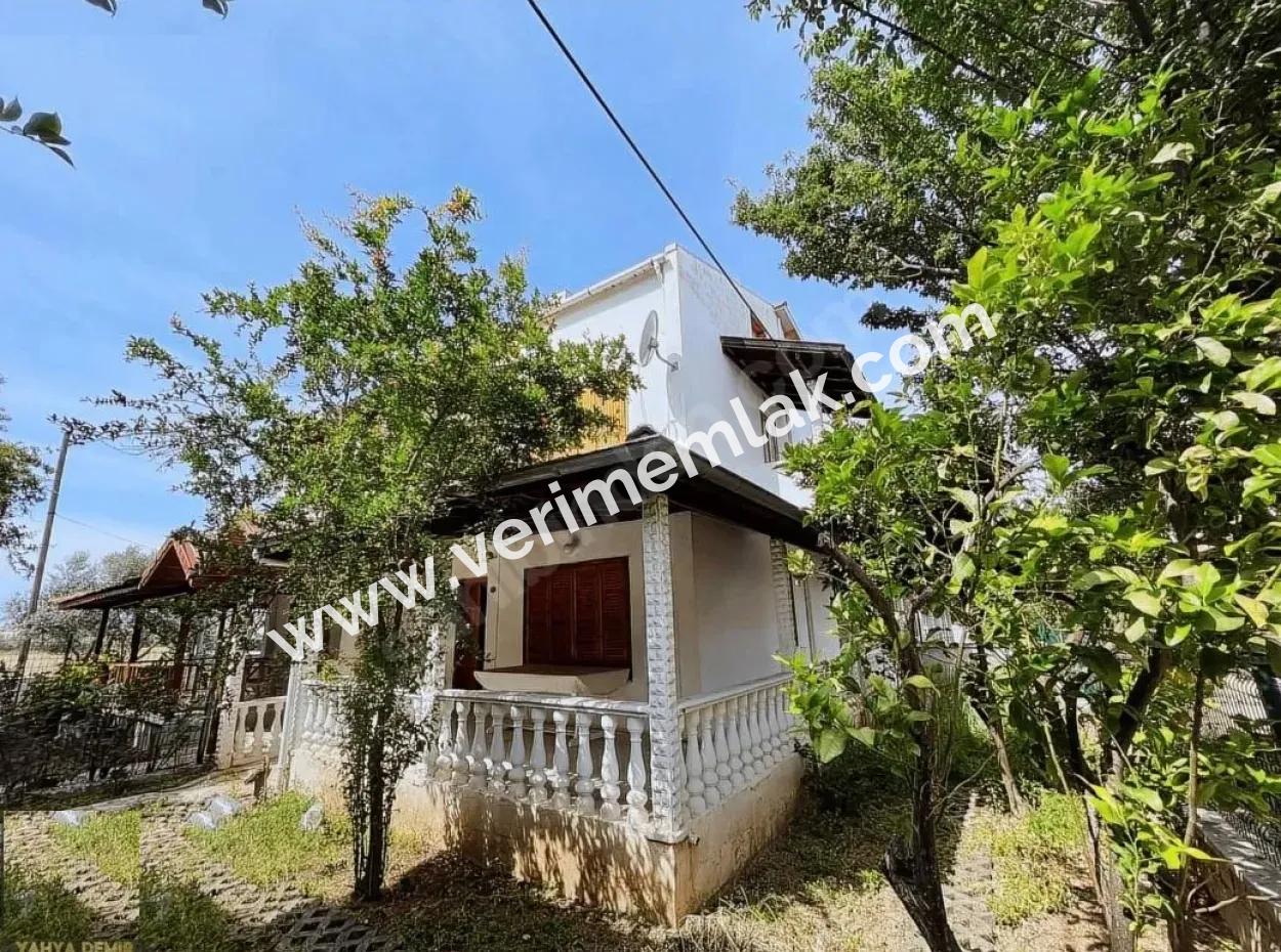 3 1 Villa For Sale In Doganbey With Garden Near The Sea