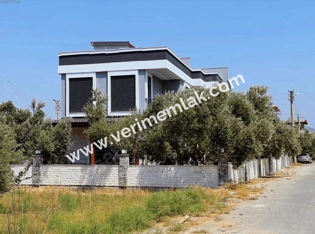 Doganbey De Deniz Near Front Green Area Corner 3 1 Villa