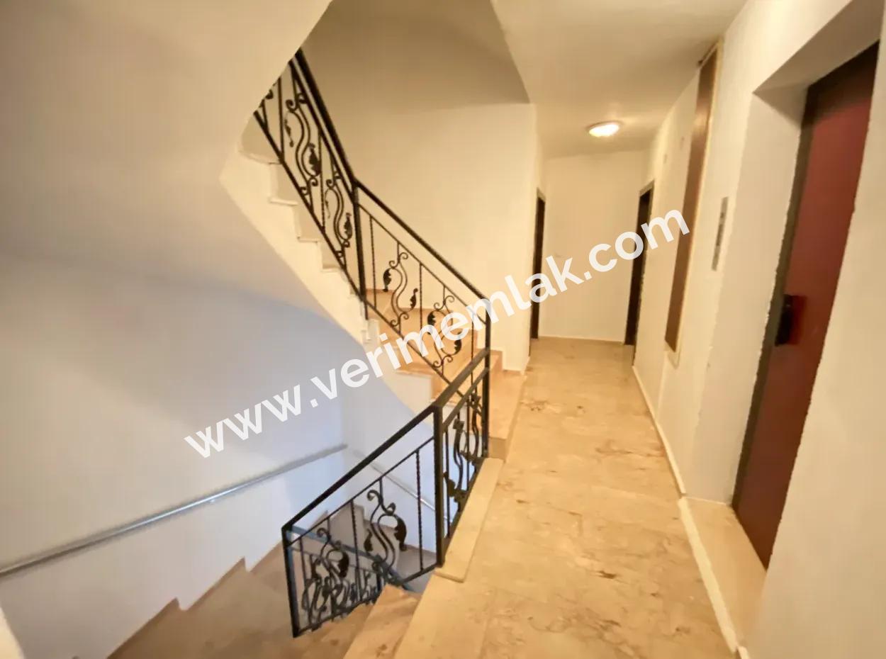 First Floor Elevator Above Ground In Ürkmez For Sale 2 1 Apartment