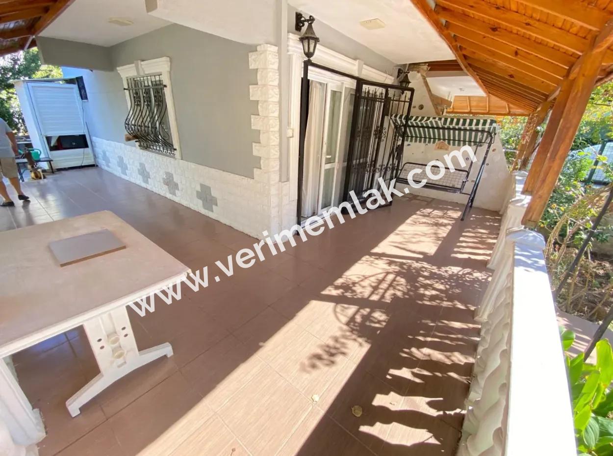 3 1 Villa For Sale With Garden Very Close To The Sea In Doganbey