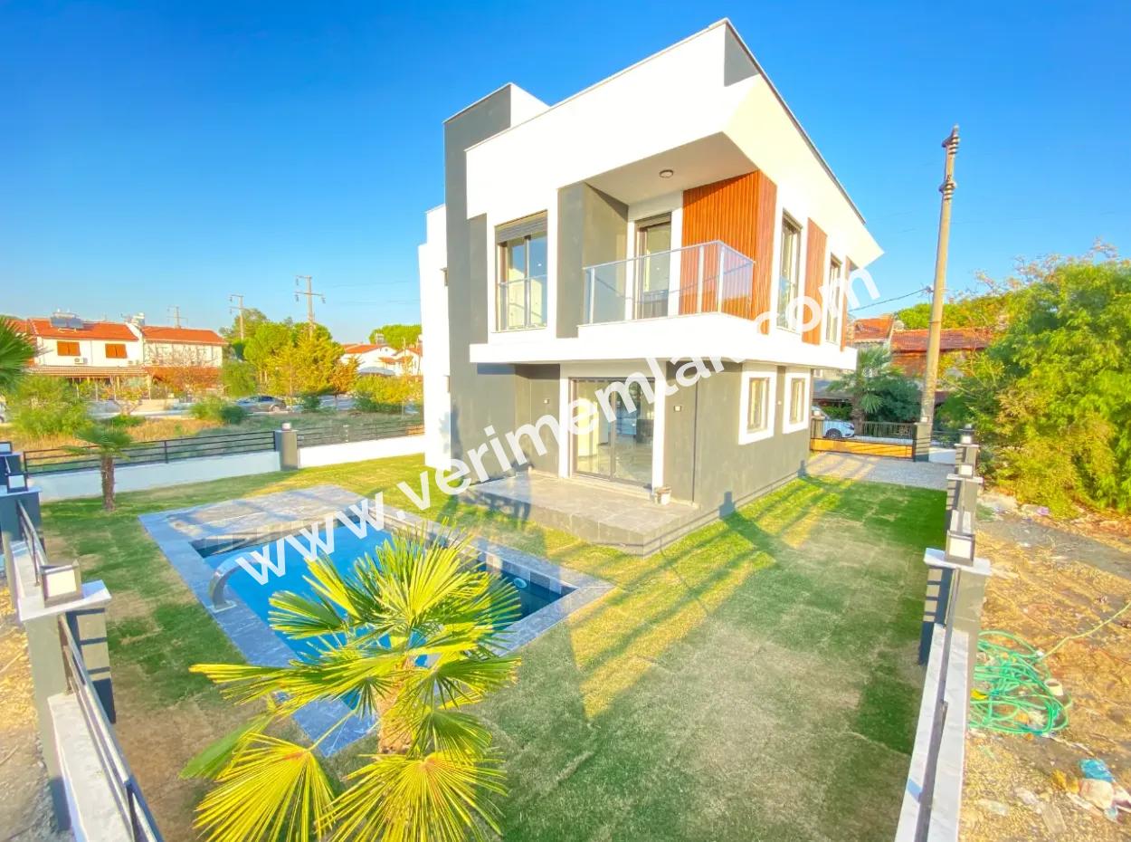 4 1 Villa For Sale In Seferihisar Sığacık With Single Detached Pool Full Sea