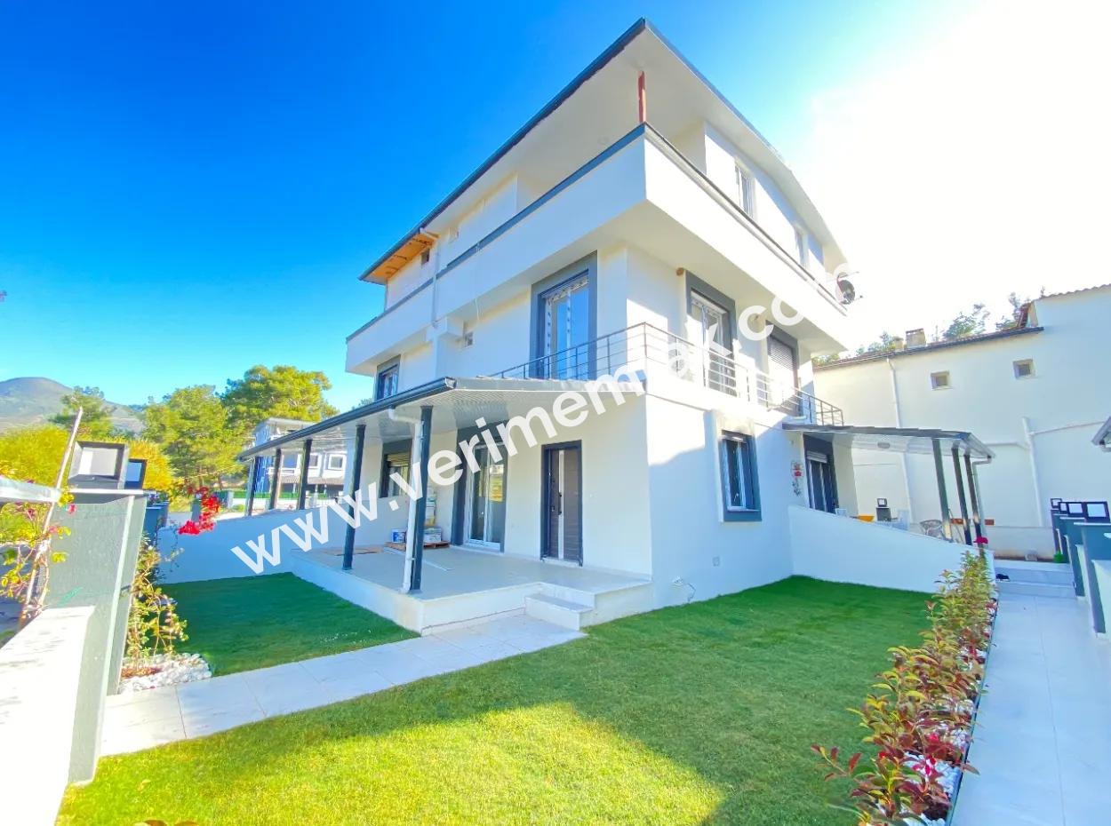 2 1 Villa For Sale With Garden In Doğanbey Payamli