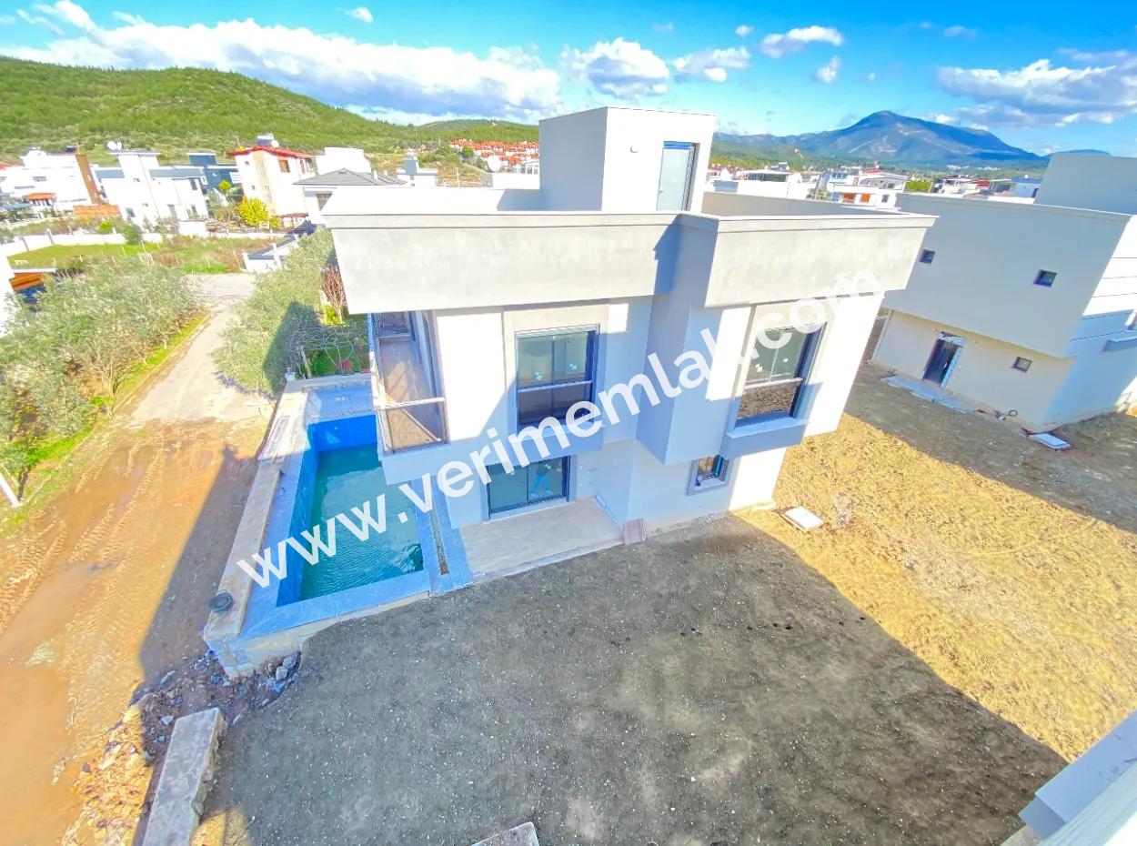 3 1 Villa For Sale With Underfloor Heating Pool In Doğanbey