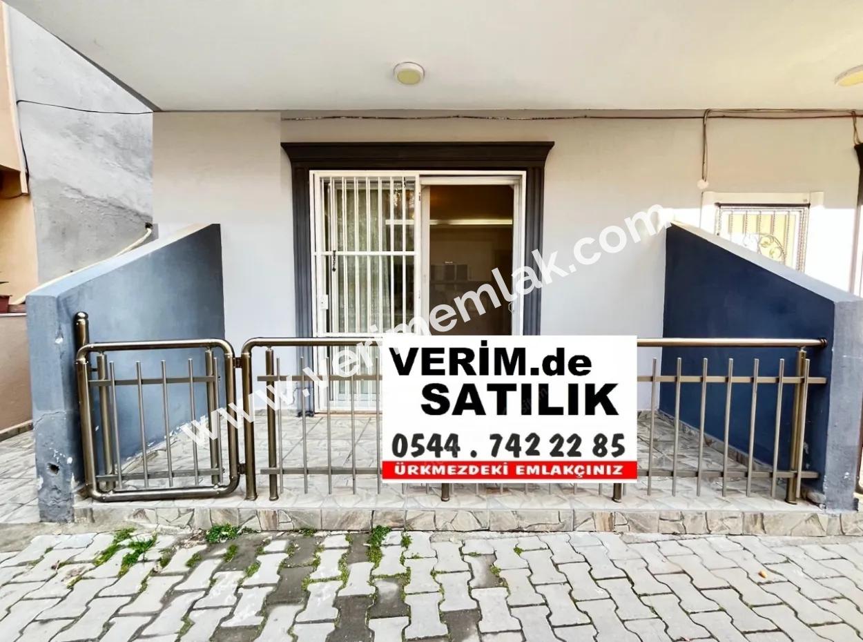 1 1 Apartment For Sale 70M2 With High Entrance And Detached Entrance In Seferihisar Ürkmez Center