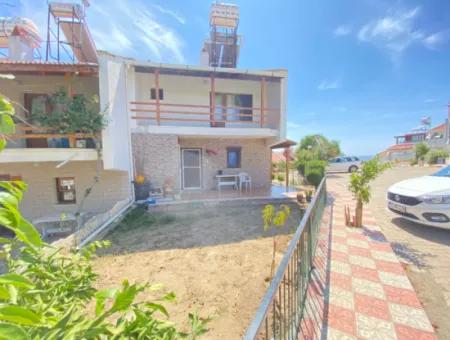 3 1 Villa For Sale With Full Sea View Large Garden On The Sea Side In Doğanbey