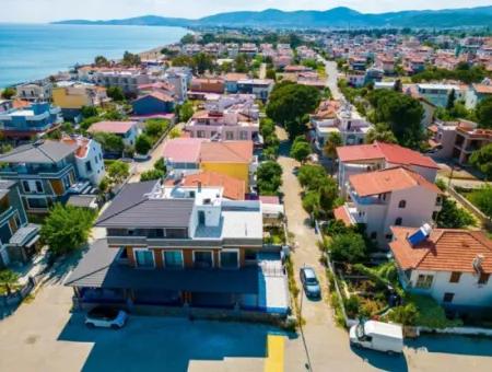 Ürkmez 20 M To The Sea Sea View Underfloor Heated 3 1 Villa For Sale