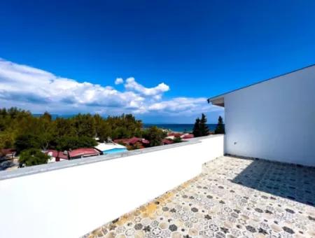 Ürkmez 20 M To The Sea Sea View Underfloor Heated 3 1 Villa For Sale