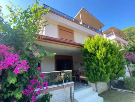 3 1 Villa For Sale On The Land Side With Garden And Pool In Özdere Havacılar