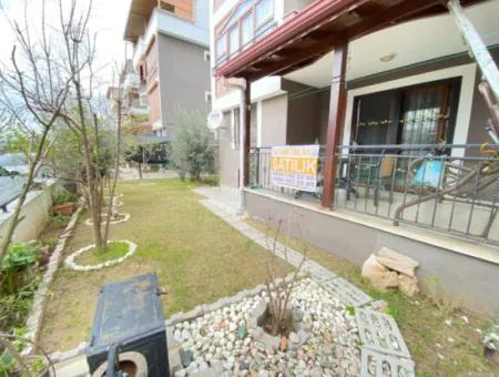 2 1 Apartment For Sale With Detached Garden In Ürkmez Center