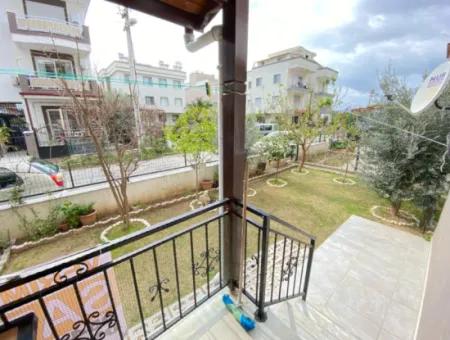 2 1 Apartment For Sale With Detached Garden In Ürkmez Center