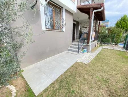 2 1 Apartment For Sale With Detached Garden In Ürkmez Center