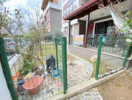 2 1 Apartment For Sale With Detached Garden In Ürkmez Center