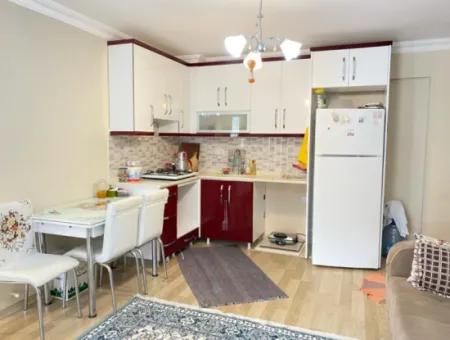 2 1 Apartment For Sale With Detached Garden In Ürkmez Center