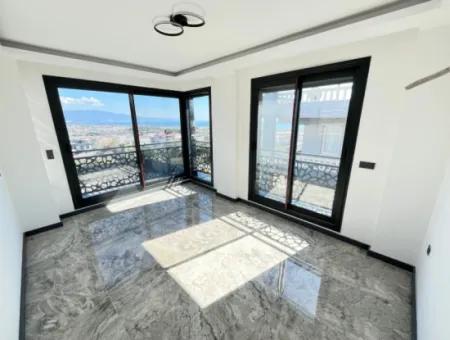 Ultra Luxury Villa For Sale In Doganbey With Panoramic Full Sea View 3 In 1