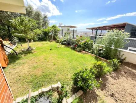 4 2 Triplex For Sale With Sea, City, Nature View In Ürkmez