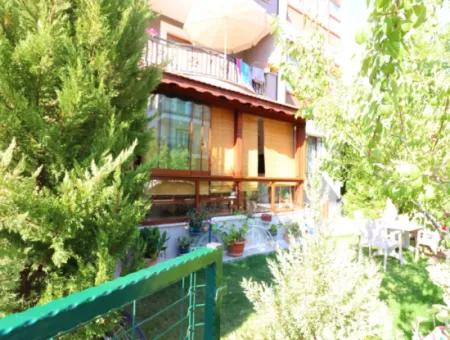 2 1 Apartment For Sale With Detached Garden In Ürkmez Center