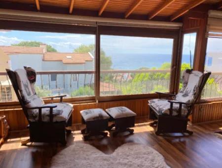 Doganbey Ataturk Mh. 5 1 Villa For Sale With Full Sea View