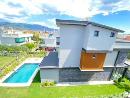 Single Detached Swimming Pool Underfloor Heating Luxury 4 1 Villa For Sale In Gümüldür