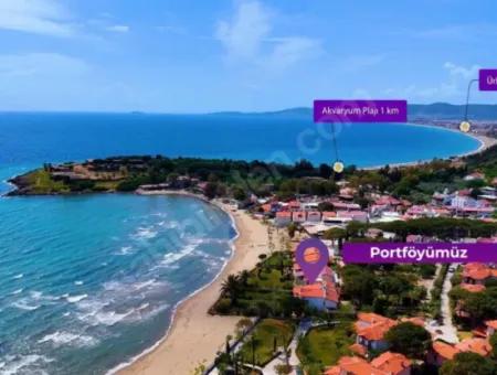 Ürkmezde Seafront Swimming Pool 24 Hours Security 3 1 Villa For Sale