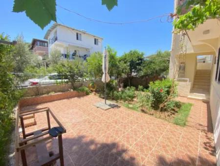 Detached Garden In Doganbey Close To The Sea 2 1 Apartment