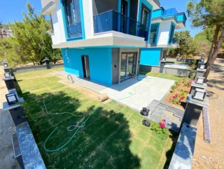 3 1 Villa For Sale With Sea And Nature View And Underfloor Heating In Doğanbey