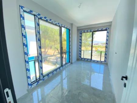 3 1 Villa For Sale With Sea And Nature View And Underfloor Heating In Doğanbey