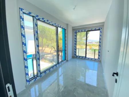 3 1 Villa For Sale With Sea And Nature View And Underfloor Heating In Doğanbey