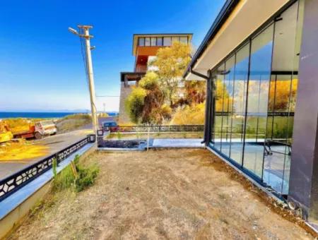 2 1 Villa For Sale In Doganbey With Full Sea View Garden