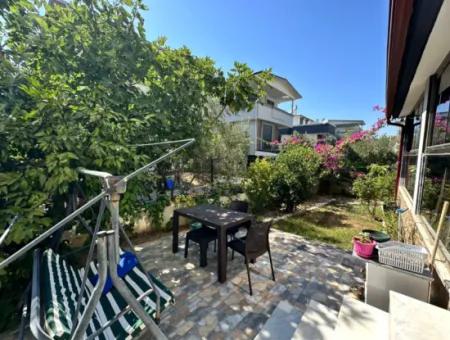 3 In 1 Duplex Apartment For Sale Near The Sea With Large Garden In Ürkmez