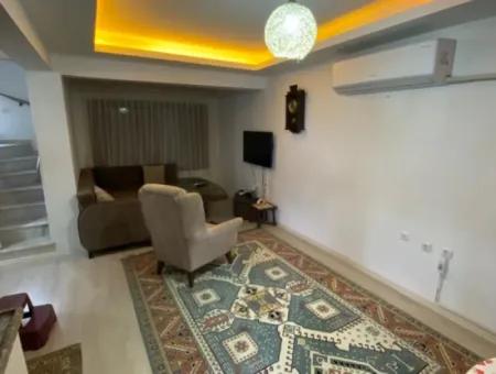 4 1 Villa For Sale In Doganbey Complex Garden Close To The Sea