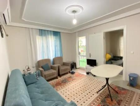 2 1 Apartment For Sale With Detached Garden In Ürkmez