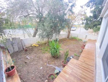 1 1 Apartment For Sale With Garden Close To The Sea In Doğanbey