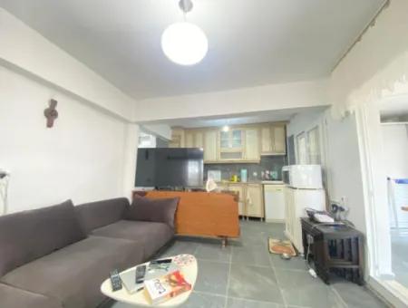 1 1 Apartment For Sale With Garden Close To The Sea In Doğanbey