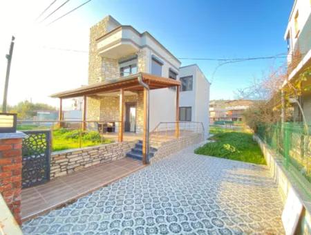 Single Detached 4 1 Villa For Sale Near The Sea In Doganbey