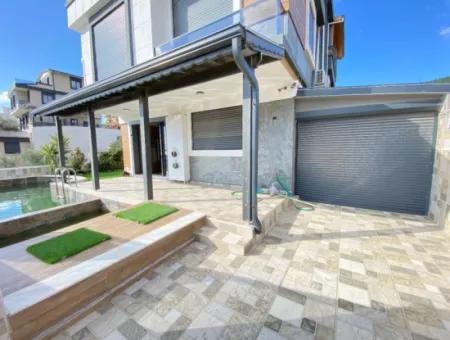 3 1 Villa For Sale Near The Sea With Pool In Doğanbey