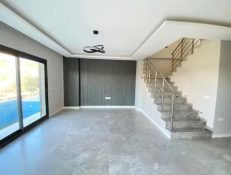 3 1 Villa For Sale With Underfloor Heating Pool In Doğanbey