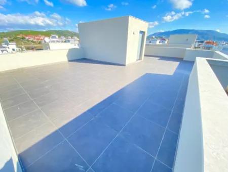 3 1 Villa For Sale With Underfloor Heating Pool In Doğanbey