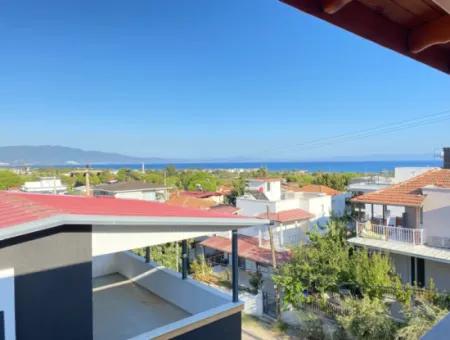 Doğanbeyde Full Deniz Manzaralı Otopark - Kapalı Satılık 3+1 Villa